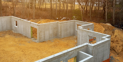 Waterproofing foundation insulation with polystyrene foam boards for house energy saving waterproofing house foundation